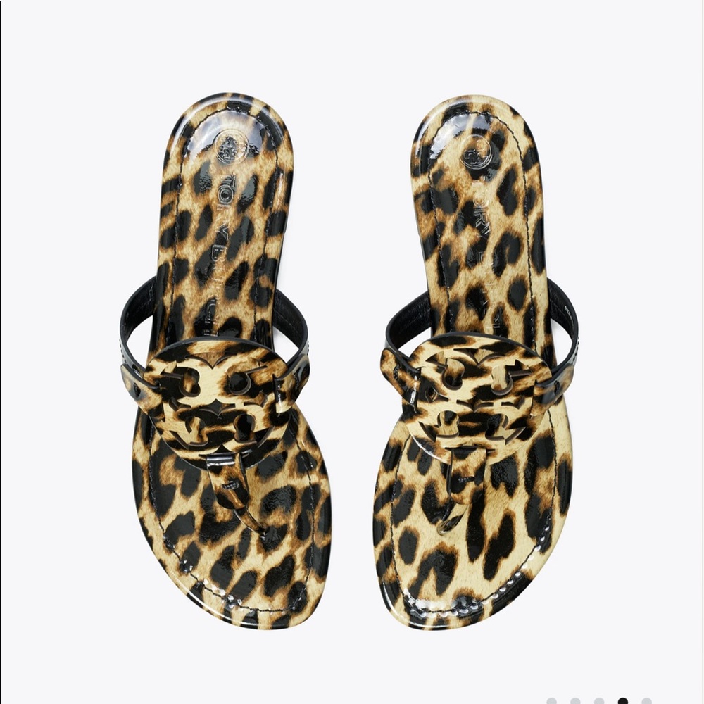 Tory Burch Patent Leather Miller Sandals size 9M
